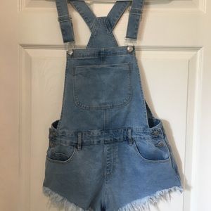Jean Cutoff Overalls